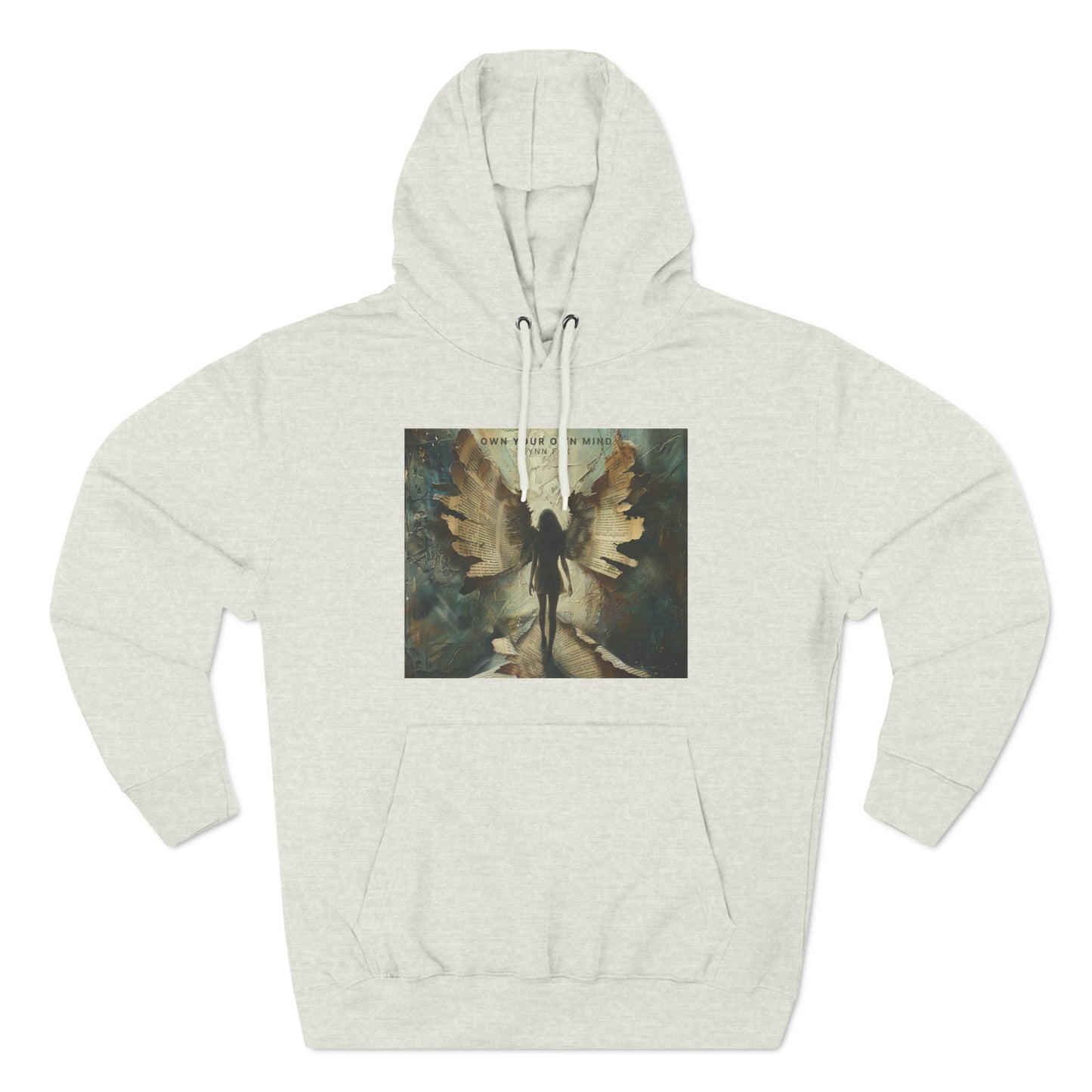 Three-Panel Fleece Hoodie